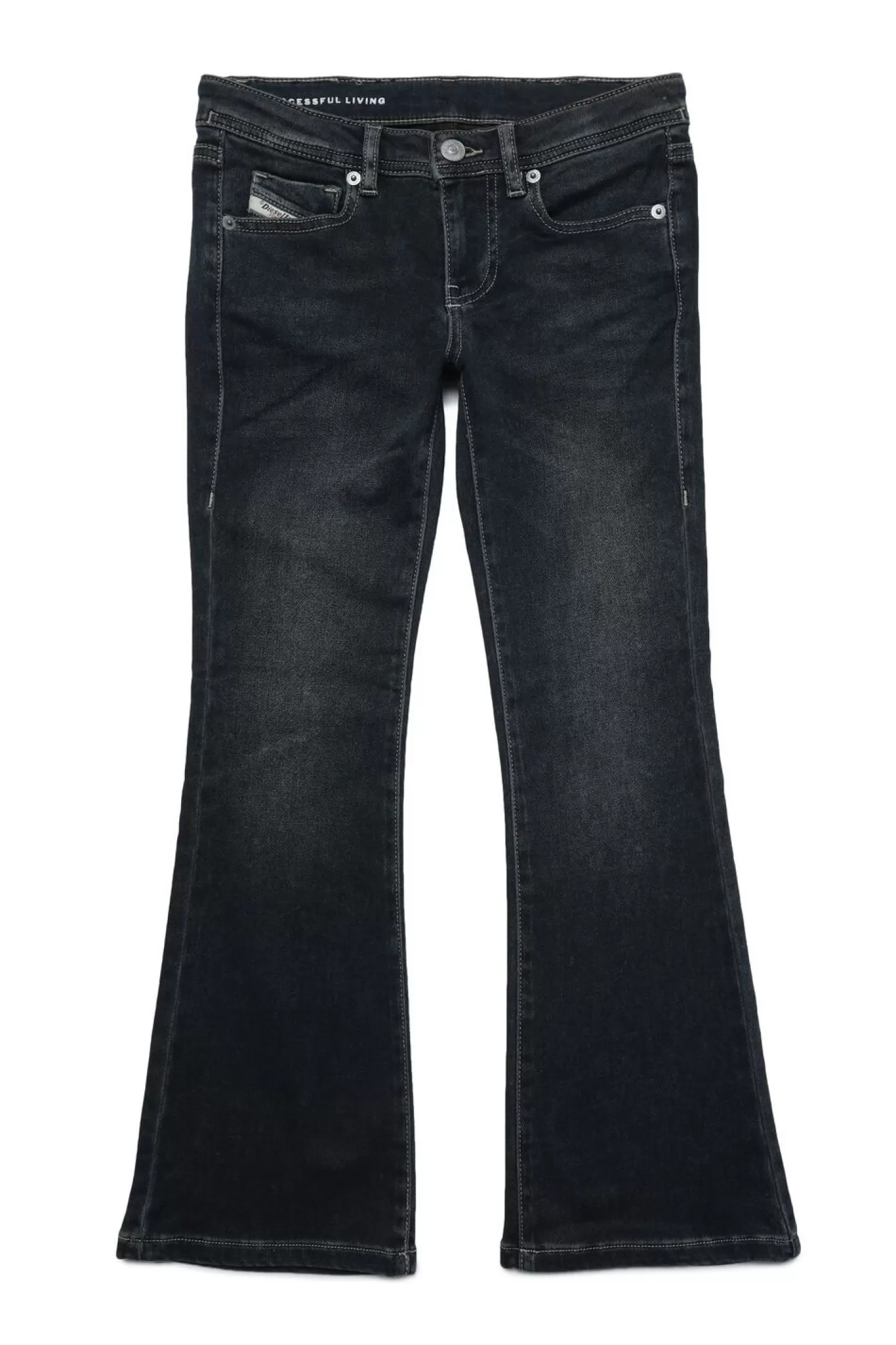 Jeans*Kinder Diesel 1969 D-Ebbey-J Jjj Schwarz/Dunkelgrau