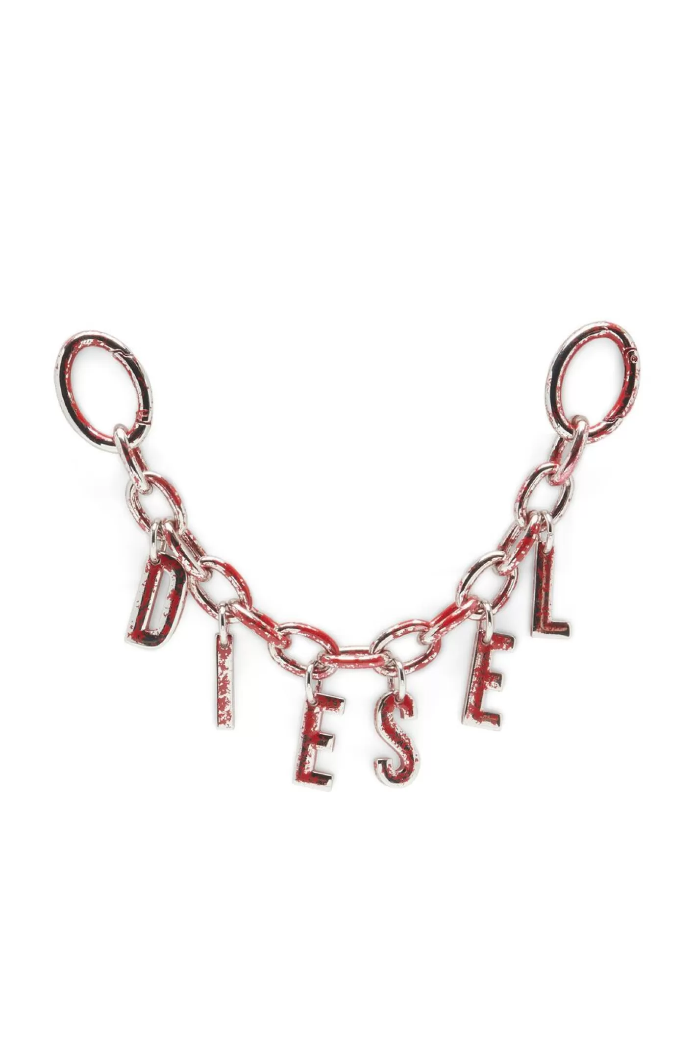 Weitere Accessoires*Damen Diesel A-Letters Charm Rot