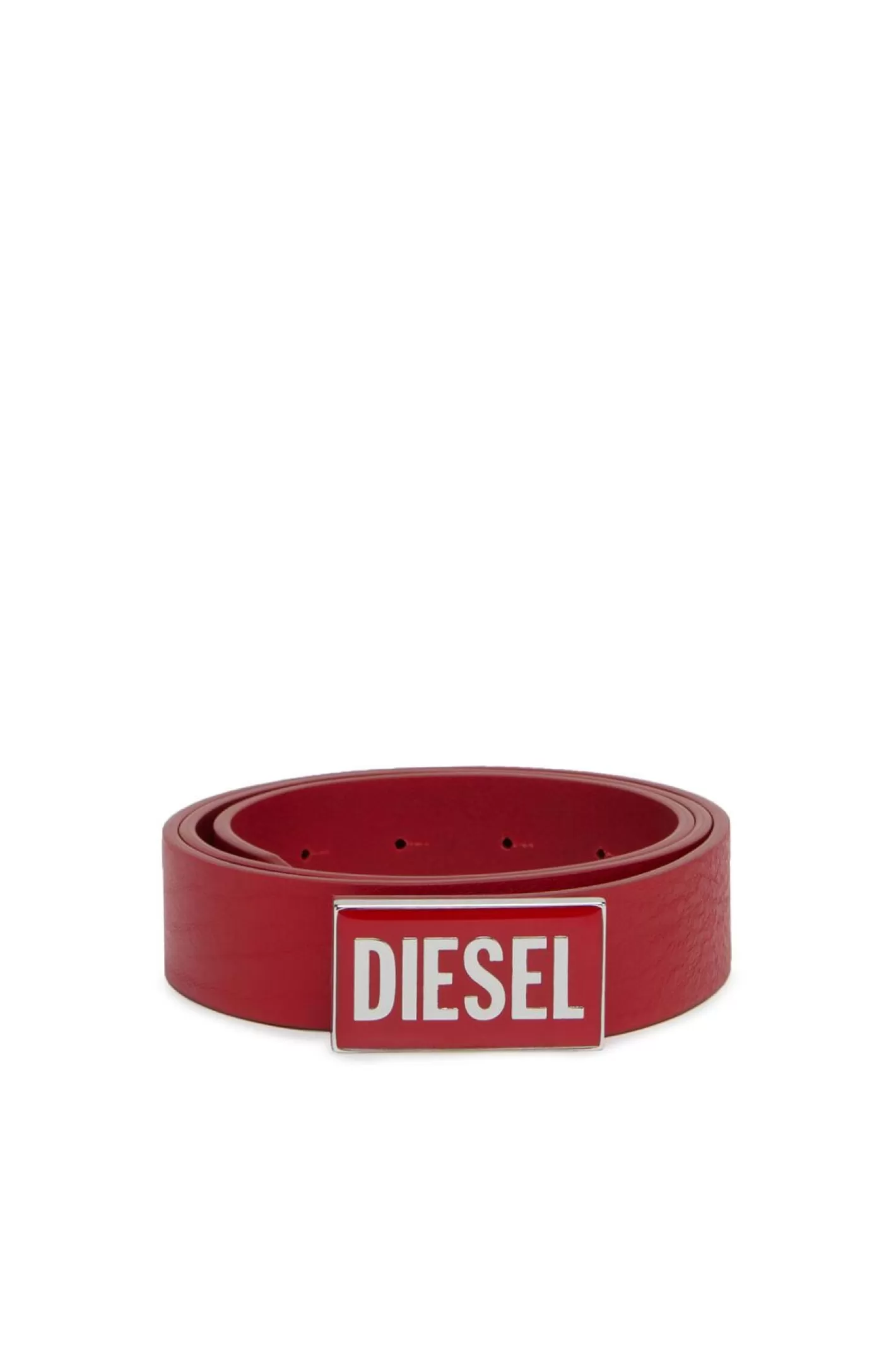 Gurtel*Damen Diesel B-Glossy Rot