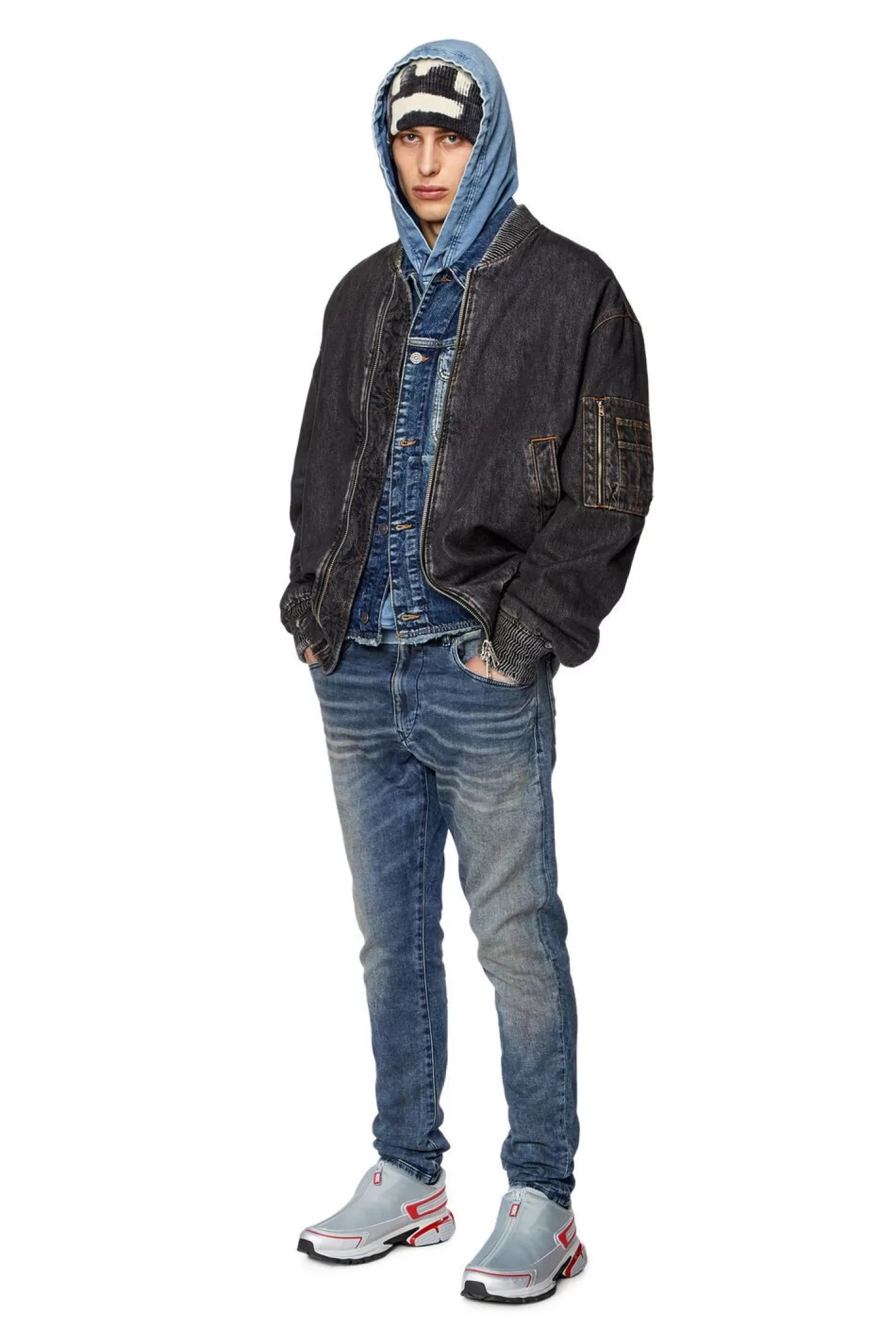 Jacken*Herren Diesel D-Barcy-S Dunkelblau