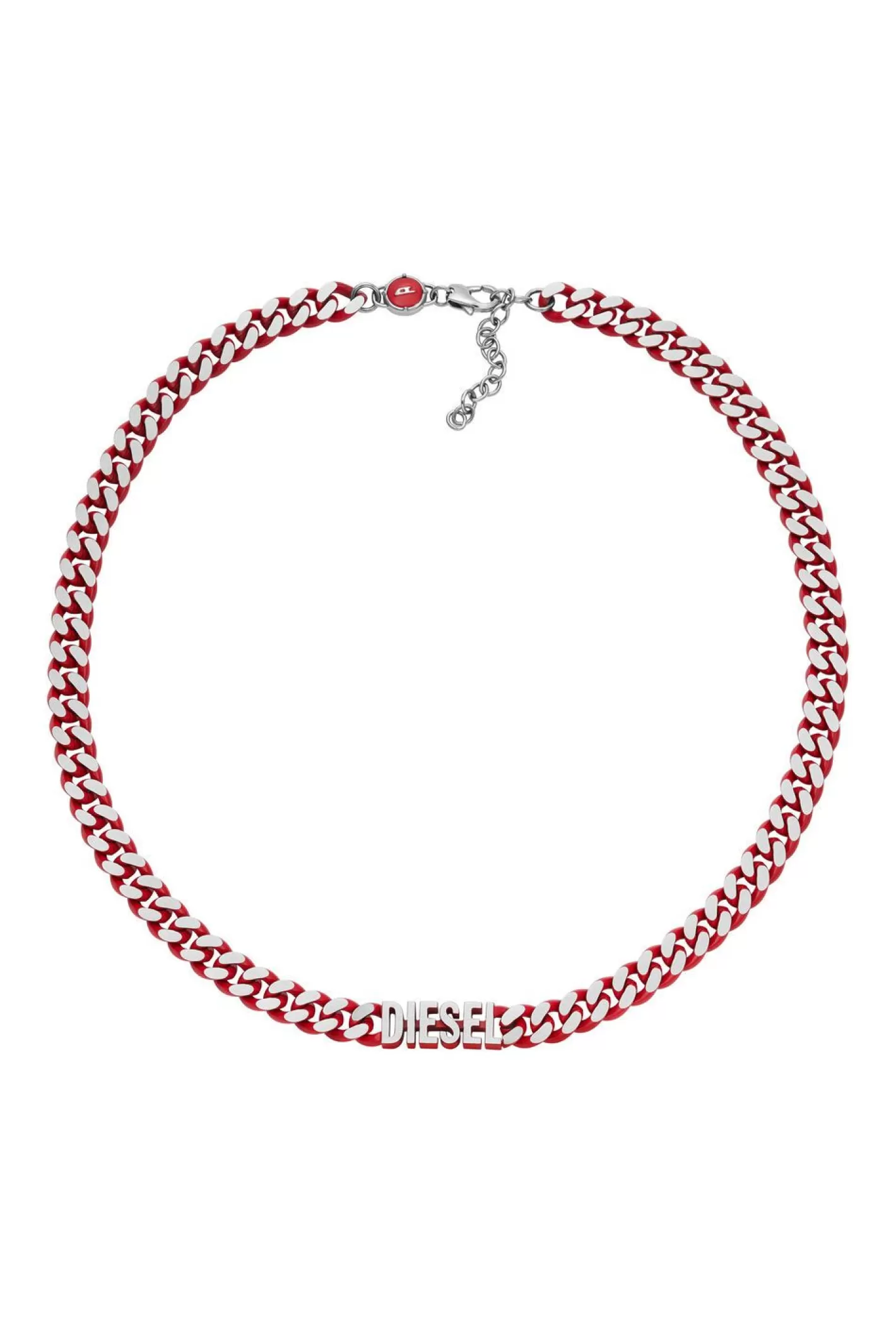 Schmuck*Damen Diesel Dx1416 Rot/Grau