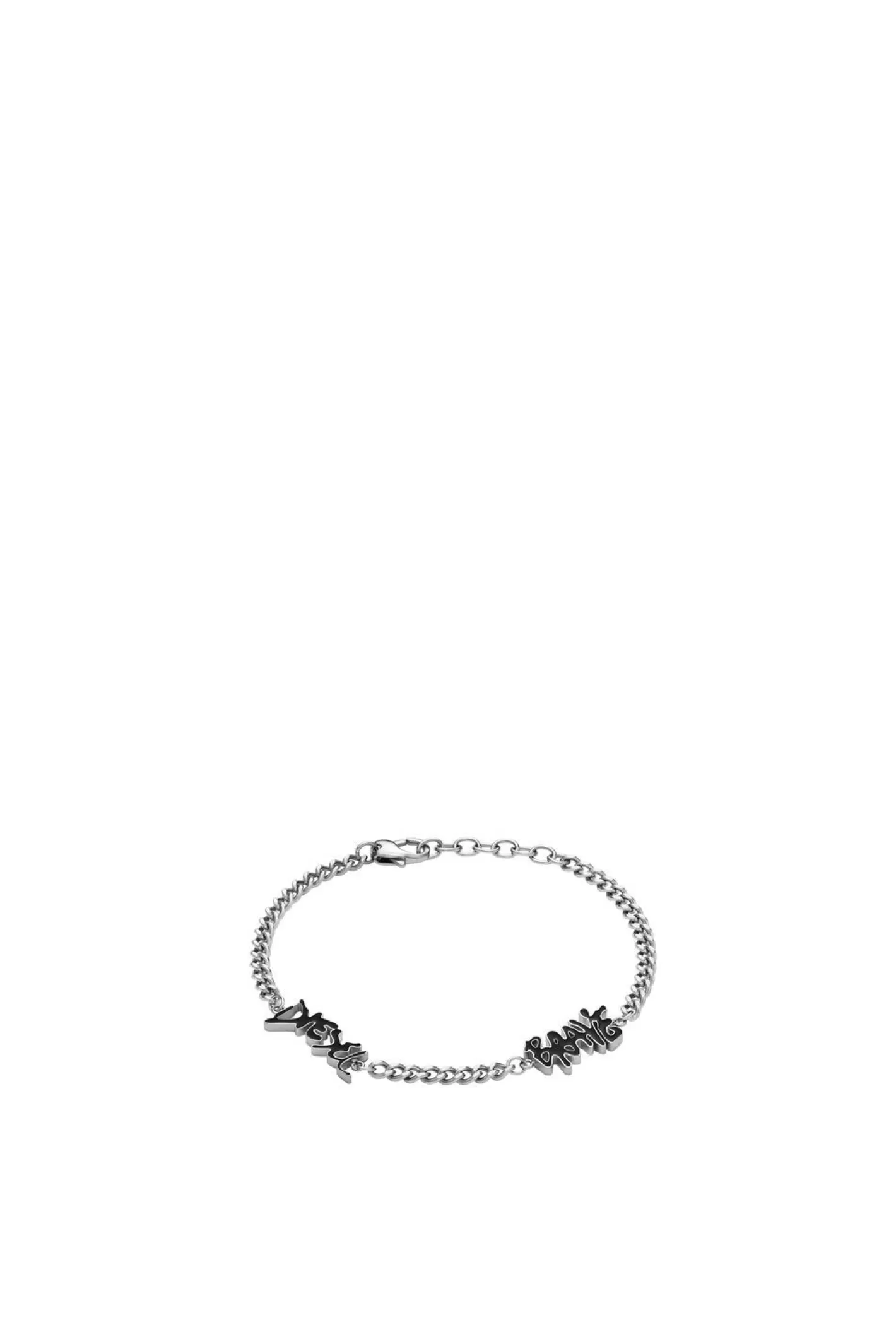 Schmuck*Damen Diesel Dx1466 Silber/Schwarz