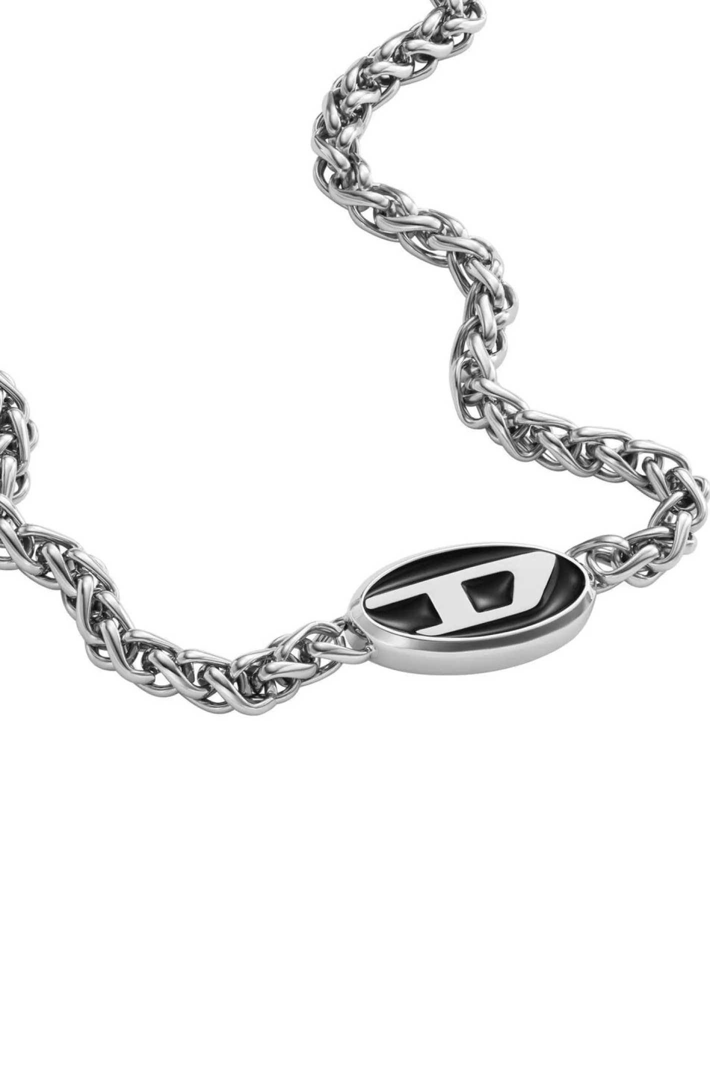 Schmuck*Damen Diesel Dx1470 Silber/Schwarz