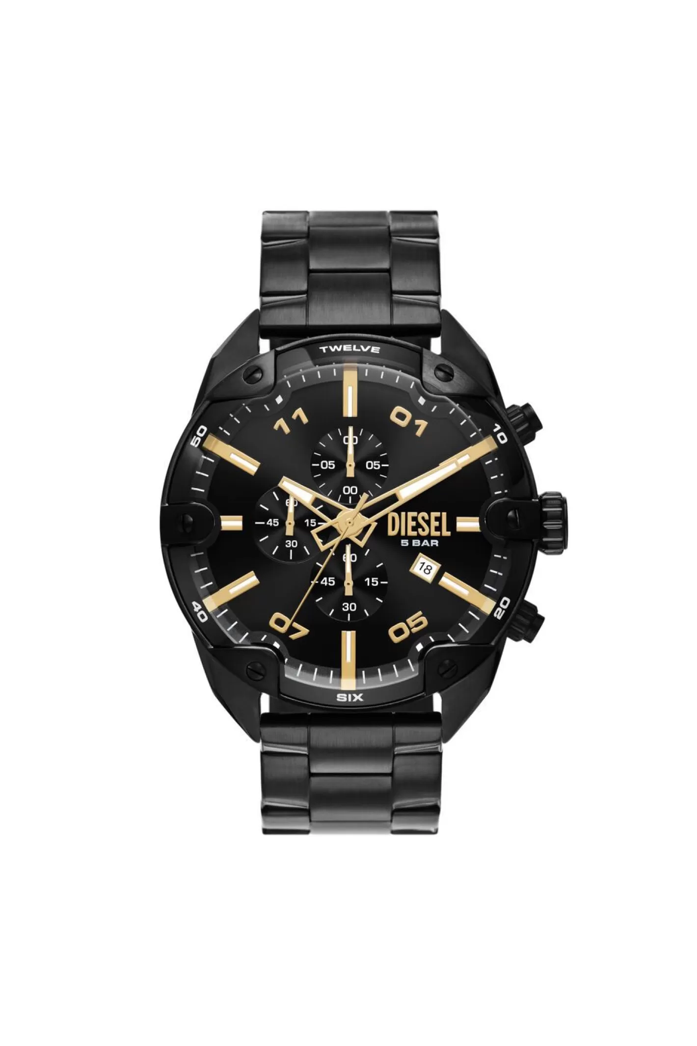 Uhren*Herren Diesel Dz4644 Schwarz