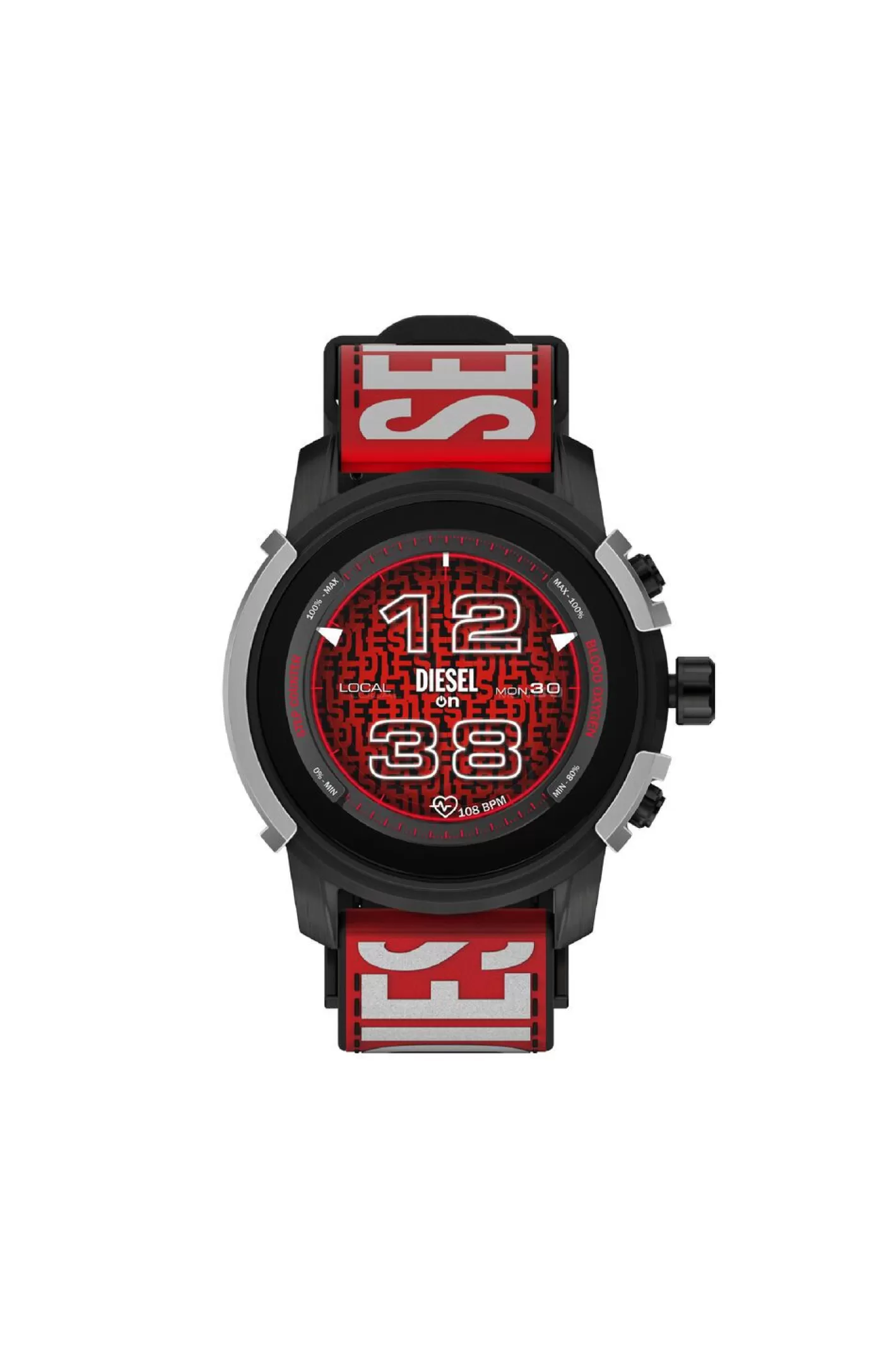 Smartwatches*Damen Diesel Dzt2041 Schwarz/Rot