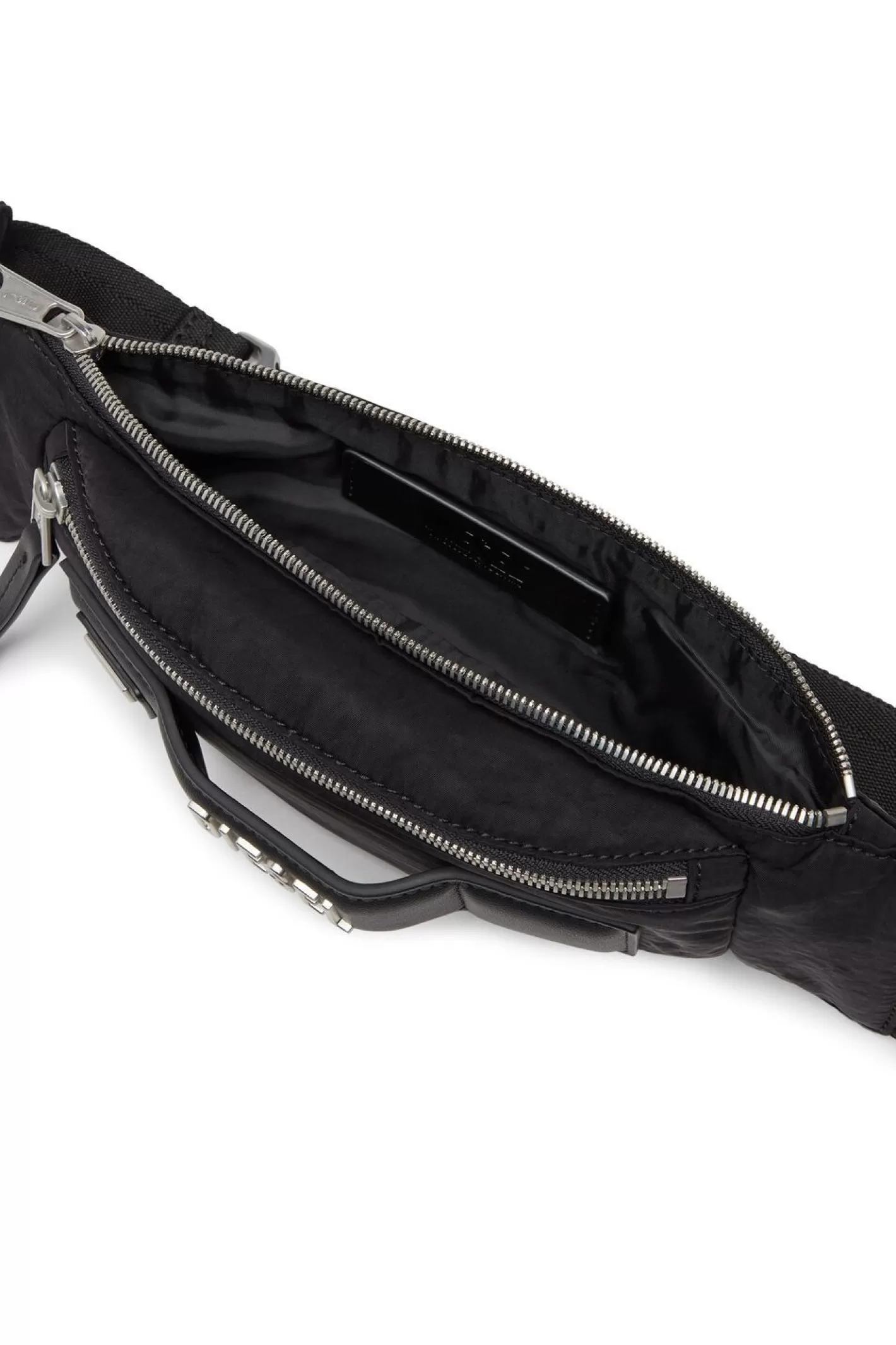 Gurteltaschen*Herren Diesel Logos Belt Bag Schwarz