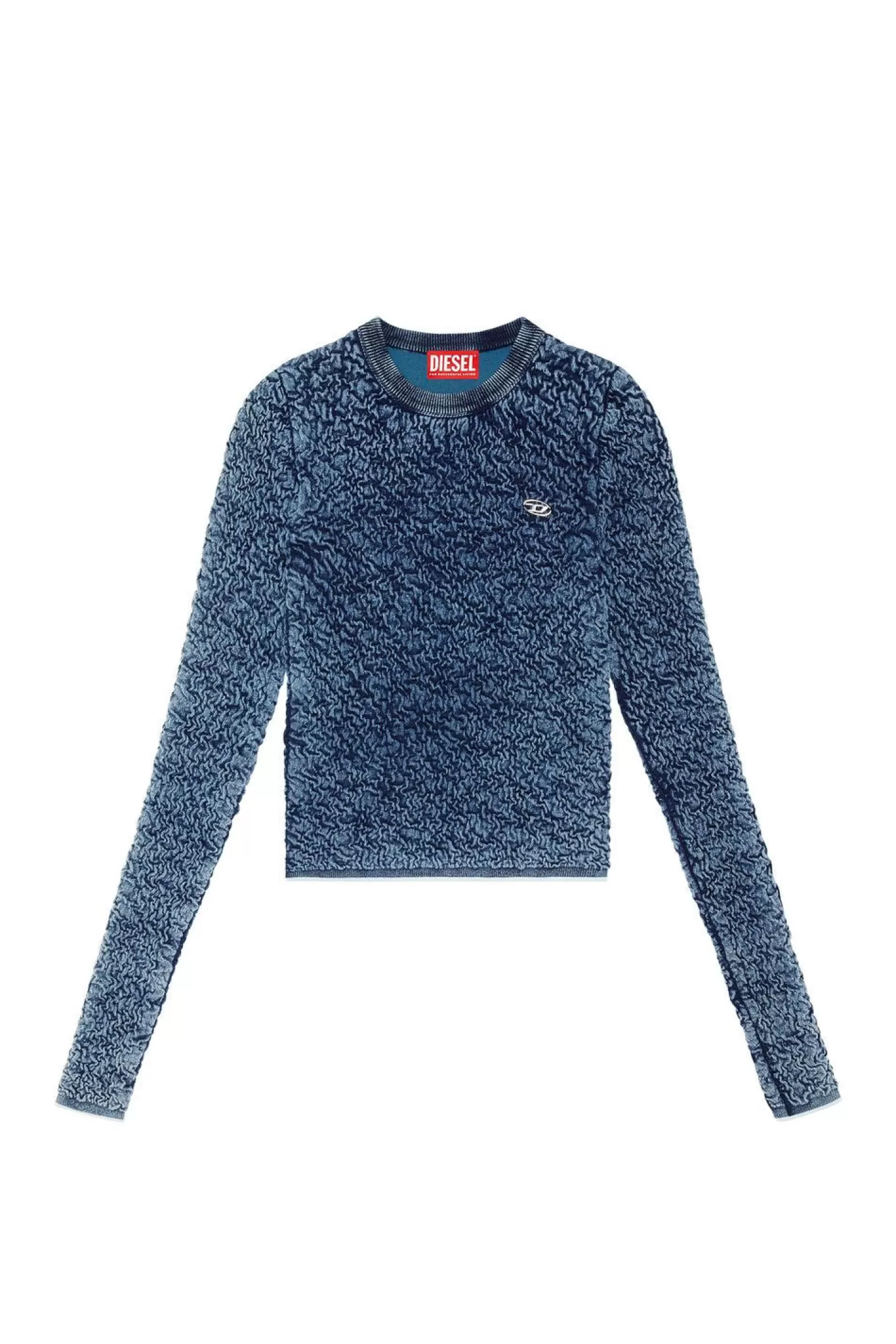 Pullover*Damen Diesel M-Creta Blau