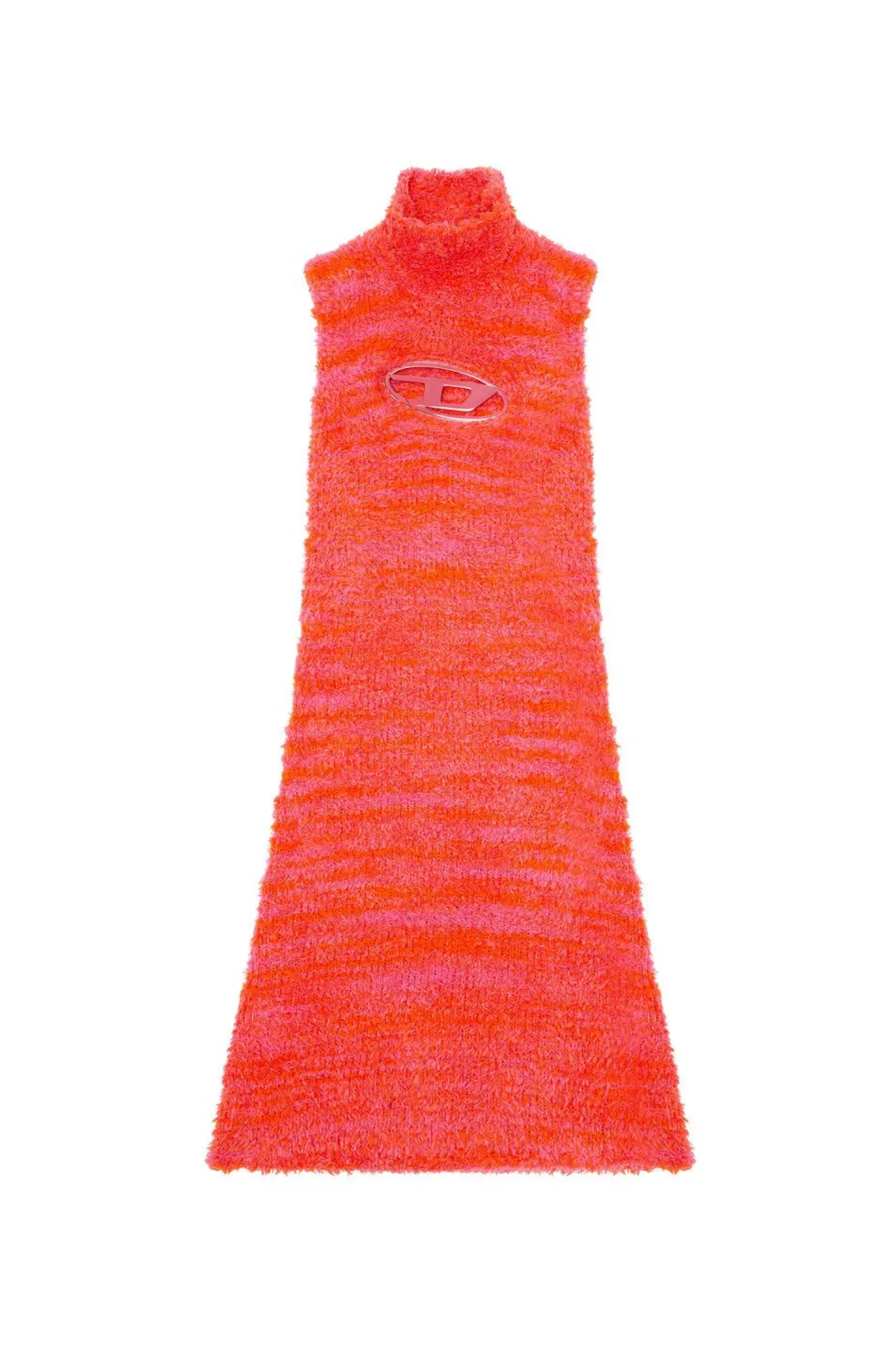 Pullover*Damen Diesel M-Leros Orange/Rosa