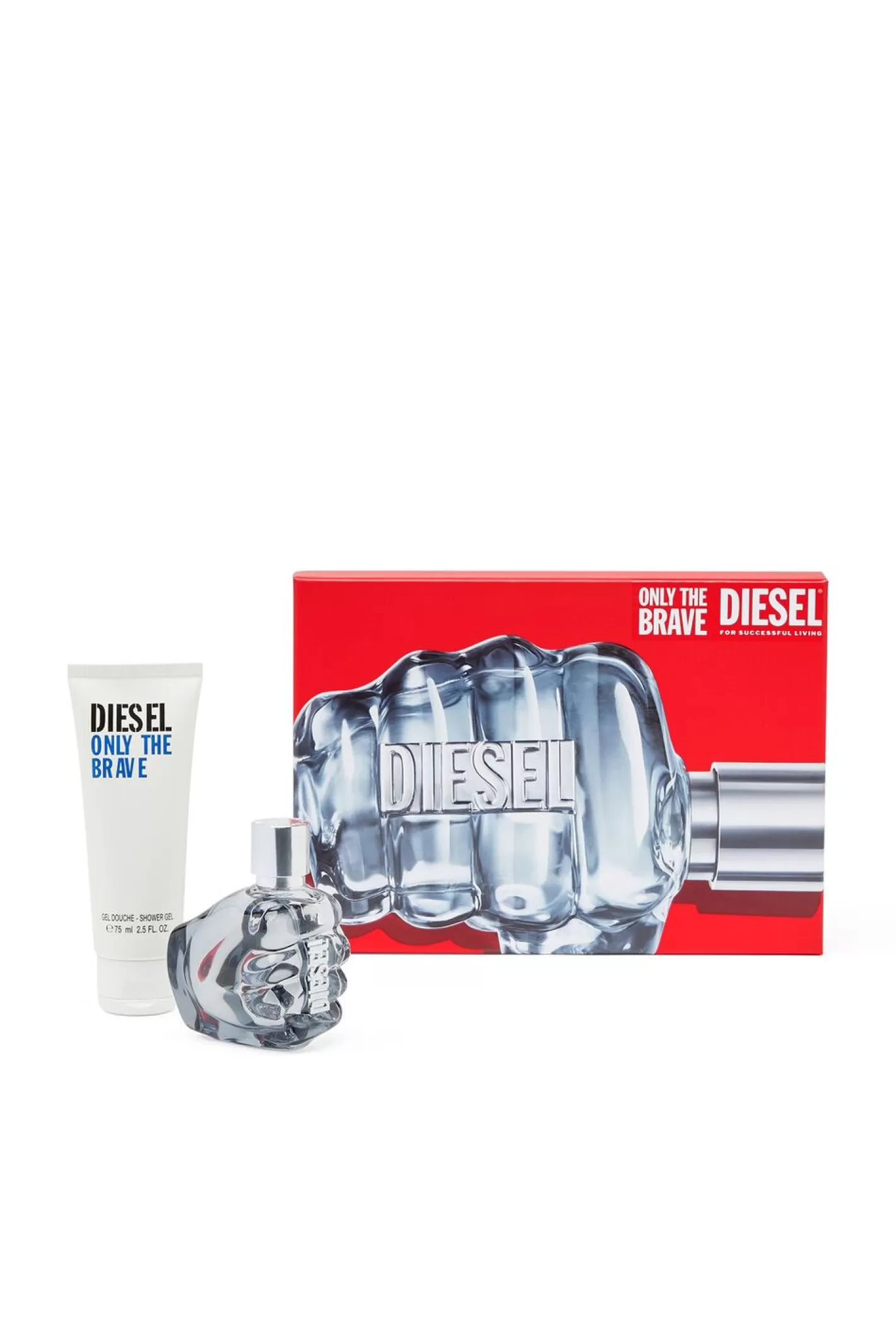 Herren Diesel Only The Brave 50Ml Gift Set Blau