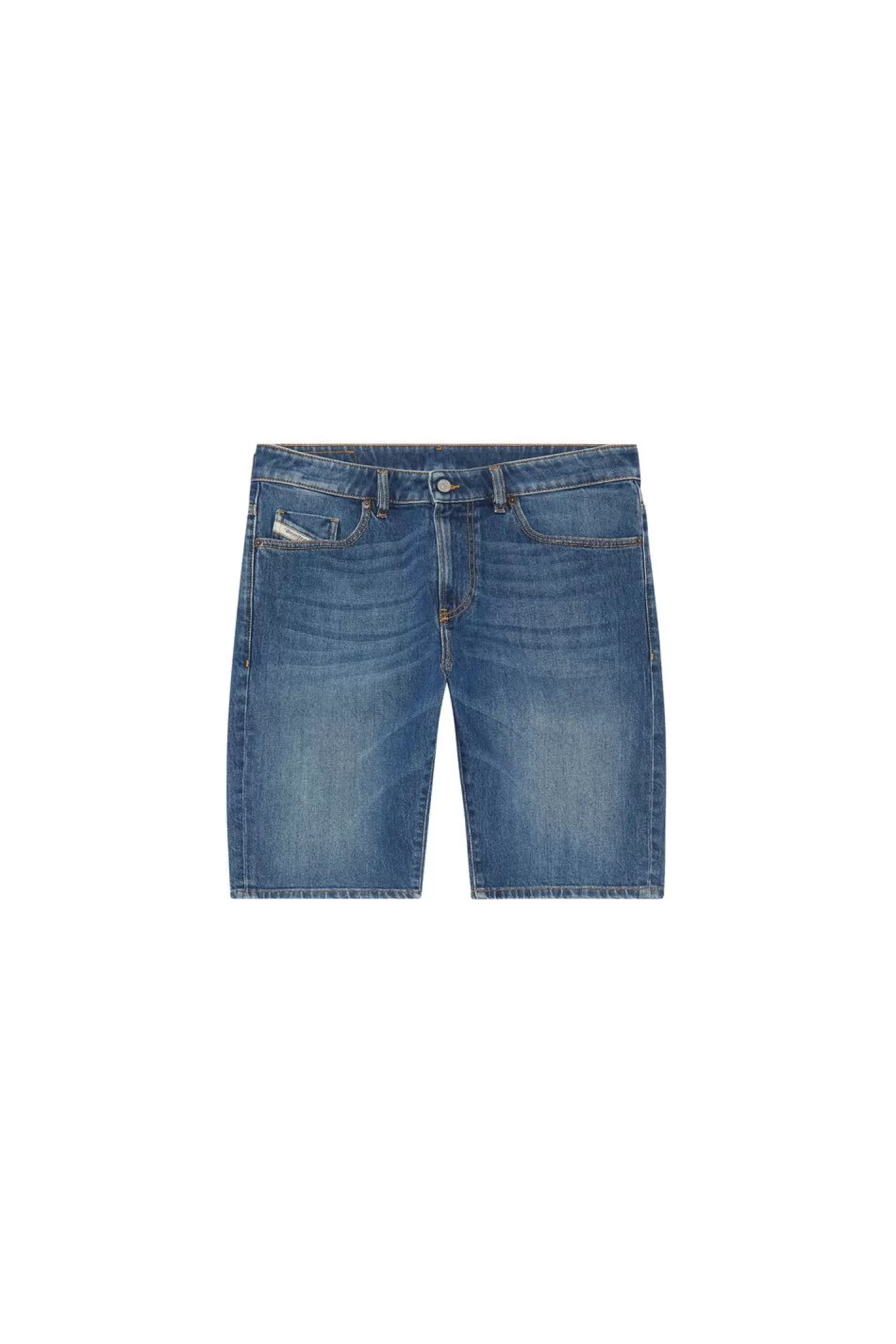 Hosen Und Shorts*Herren Diesel Slim-Short Mittelblau