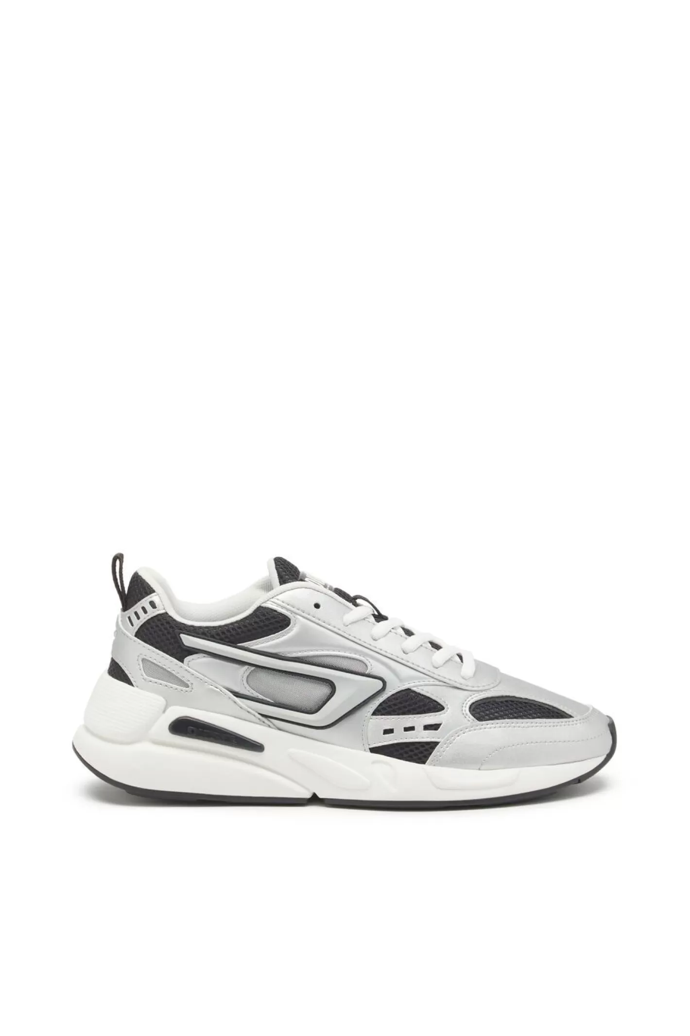 Sneakers*Damen Diesel S-Serendipity Sport W Silber/Schwarz