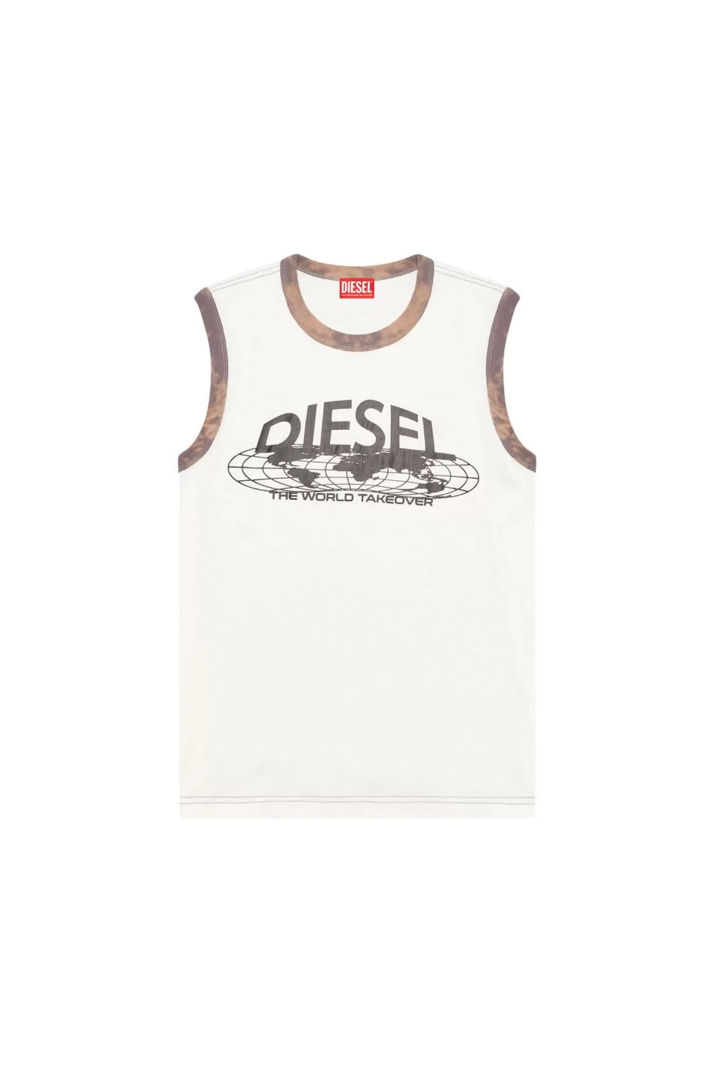 T-Shirts*Herren Diesel T-Bisco-L1 Weis