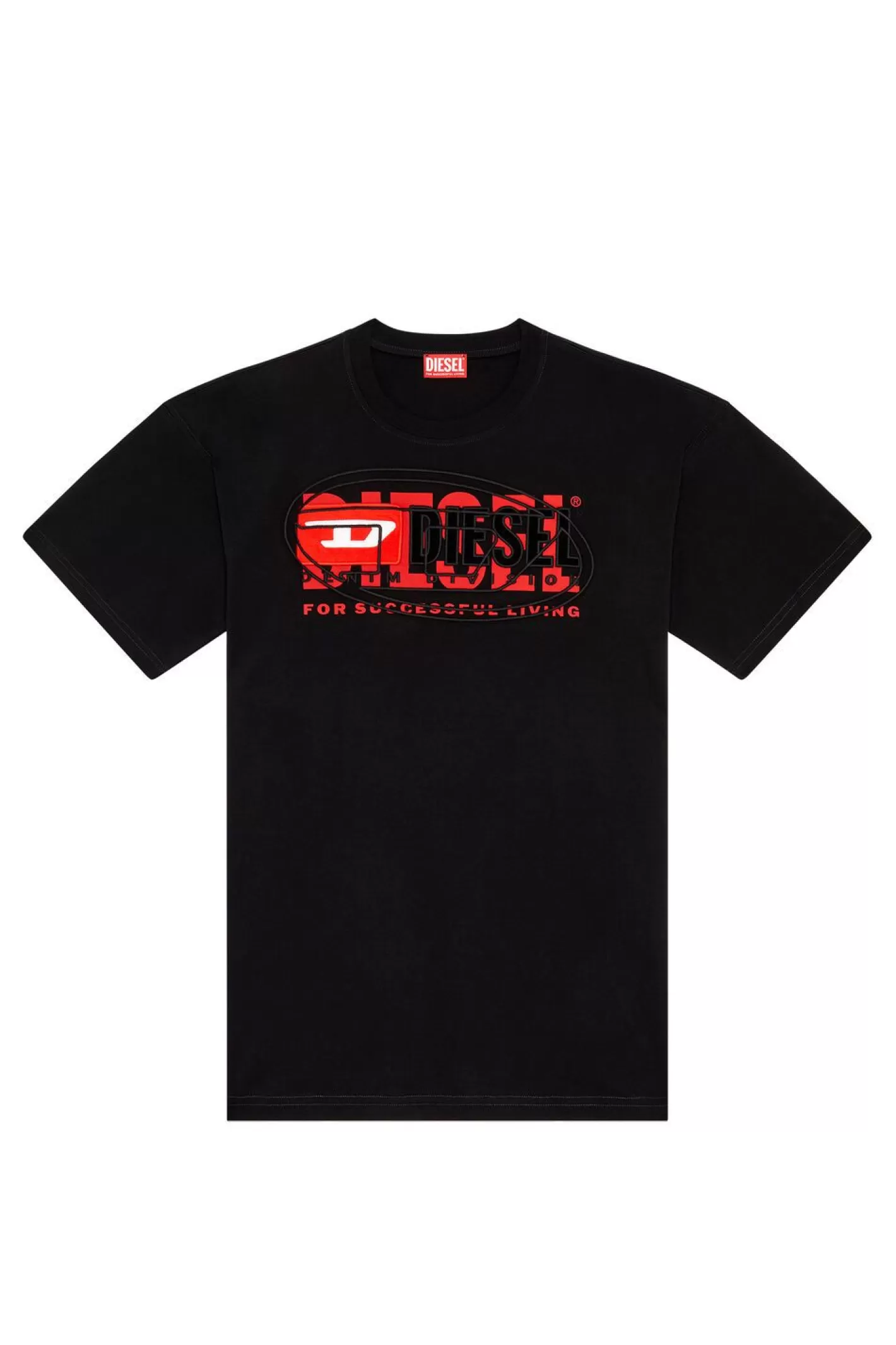 T-Shirts*Herren Diesel T-Boxt Schwarz