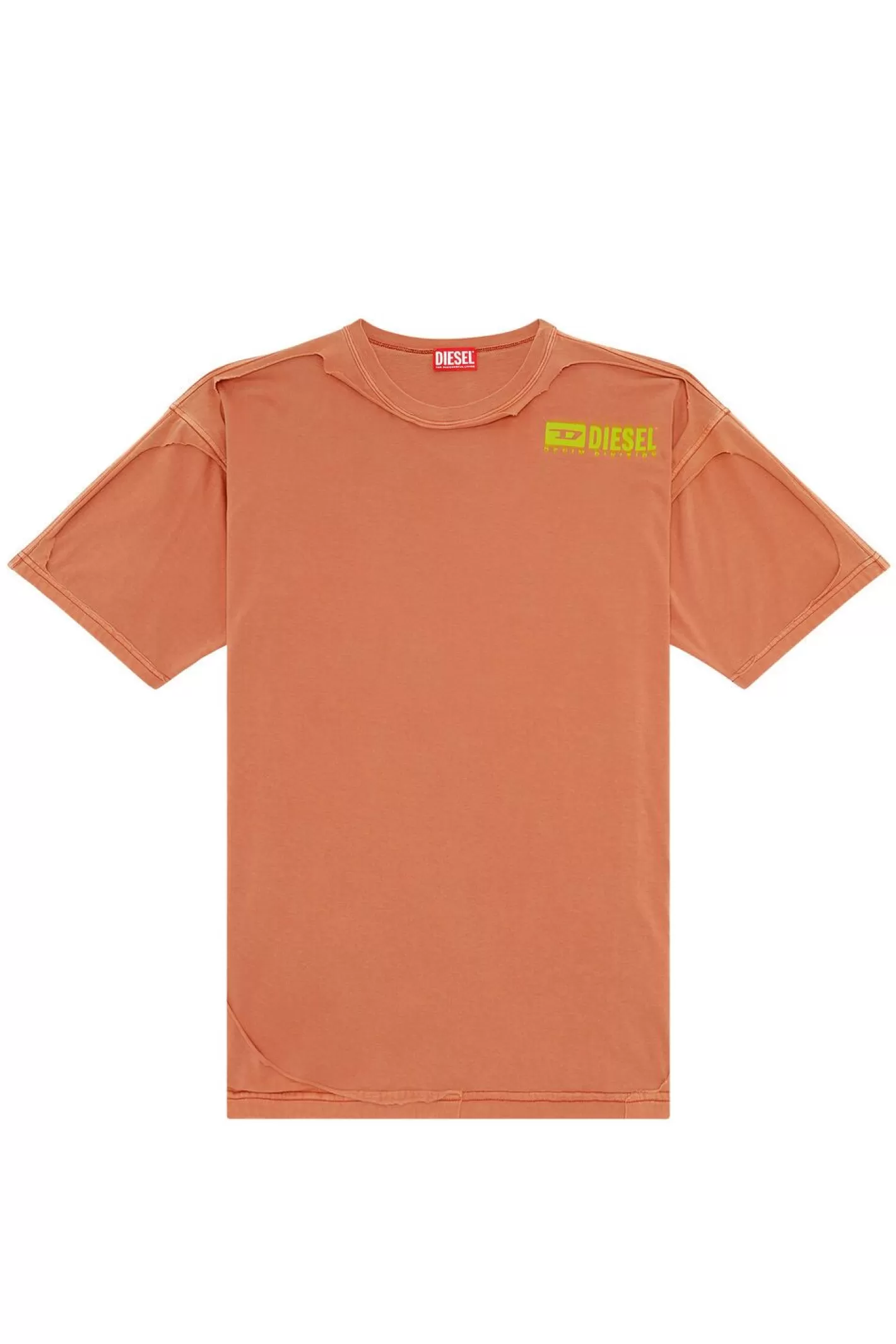 T-Shirts*Herren Diesel T-Boxt-Dbl Orange