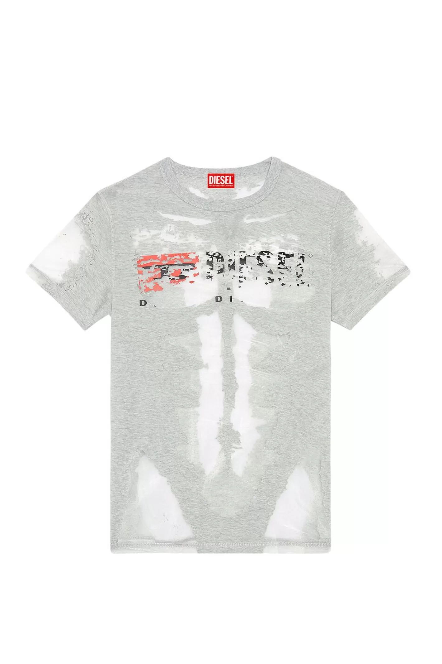 T-Shirts*Herren Diesel T-Erme Grau