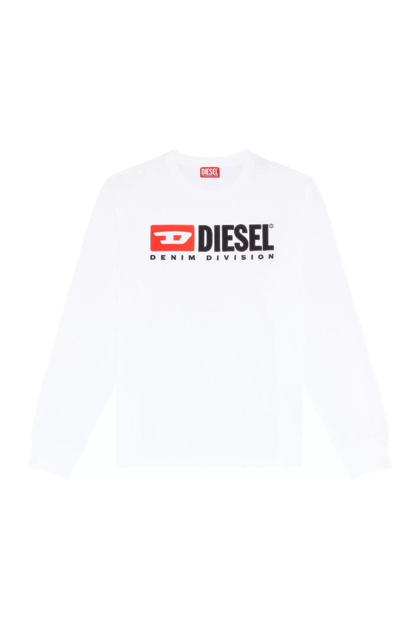 T-Shirts*Herren Diesel T-Just-Ls-Div Weis