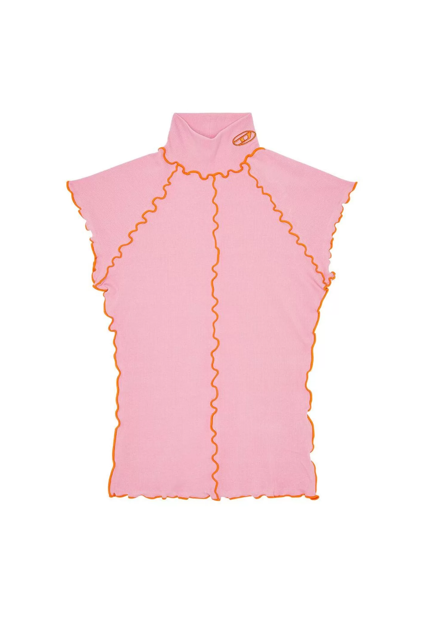 T-Shirts Und Tops*Damen Diesel T-Ribelle Rosa