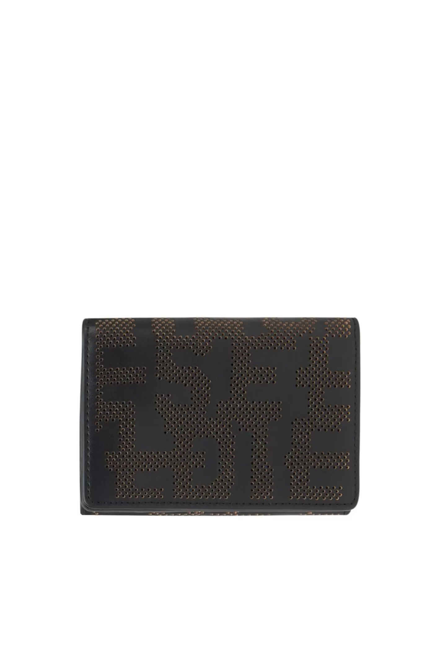 Geldbeutel*Damen Diesel Tri-Fold Coin S Schwarz